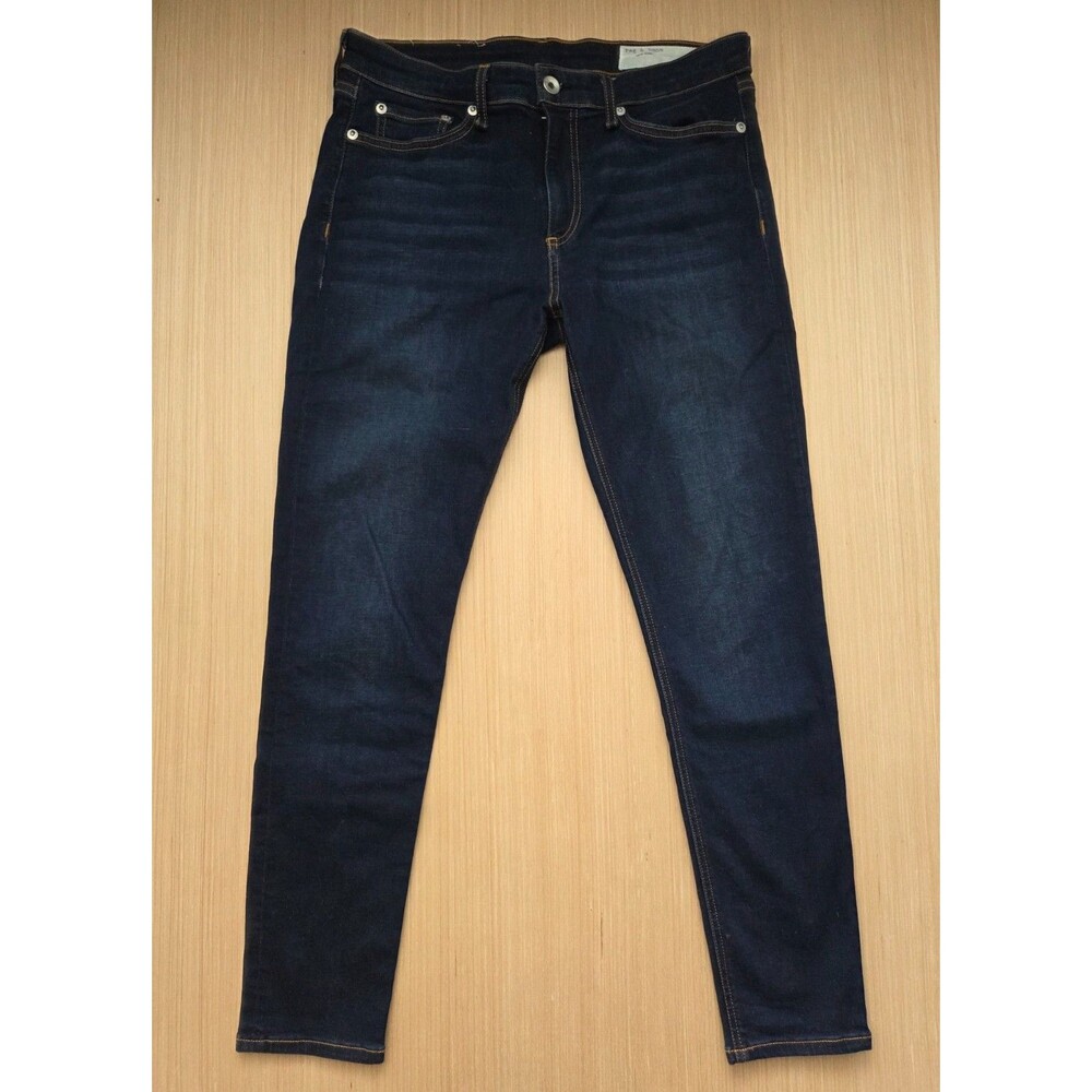 Rag & Bone Jeans Women's 28 Dark Wash Cate Mid-Rise Ankle Skinny Carmen